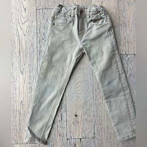 Boys Zara Beige Slim Jeans size 5-6